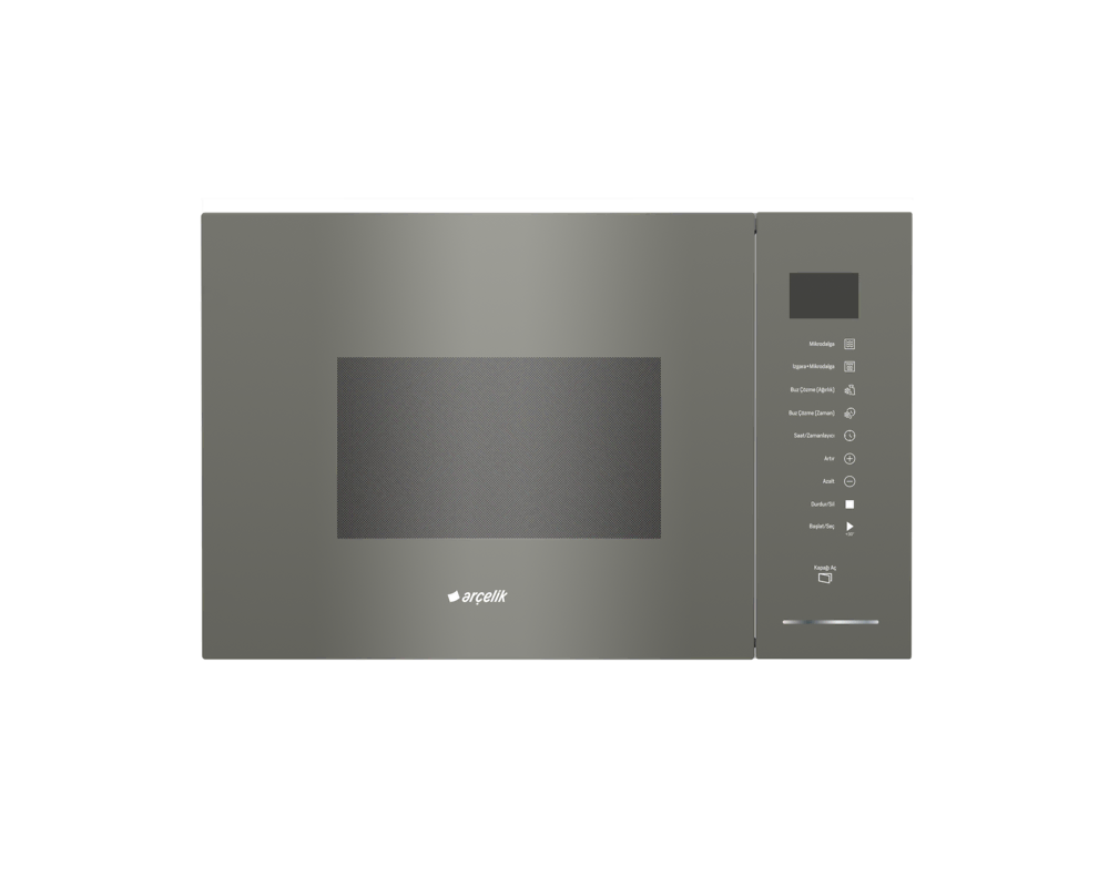 Arçelik MA 2521-2 G 25 lt Gri Ankastre Mikrodalga Fırın