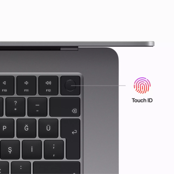 Apple MacBook Air M2 8 GB 512 GB SSD 15.3'' MQKQ3TU/A Uzay Grisi