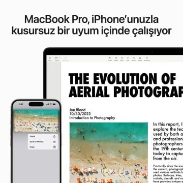 Apple MacBook Pro M3 Max 36 GB 1 TB SSD 16.2'' MRW73TU/A Gümüş