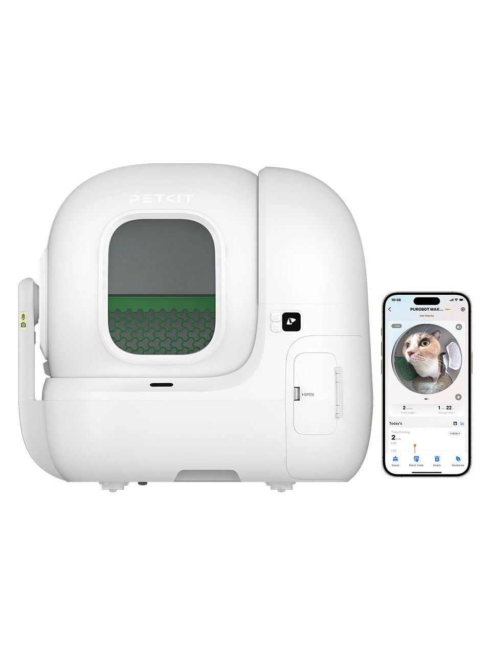 Petkit Purobot Max Pro Akıllı Kedi Tuvaleti (Resmi Distribütör Garantili)