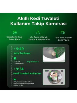 Petkit Purobot Max Pro Akıllı Kedi Tuvaleti (Resmi Distribütör Garantili)