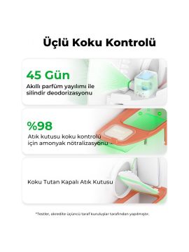 Petkit Purobot Max Pro Akıllı Kedi Tuvaleti (Resmi Distribütör Garantili)