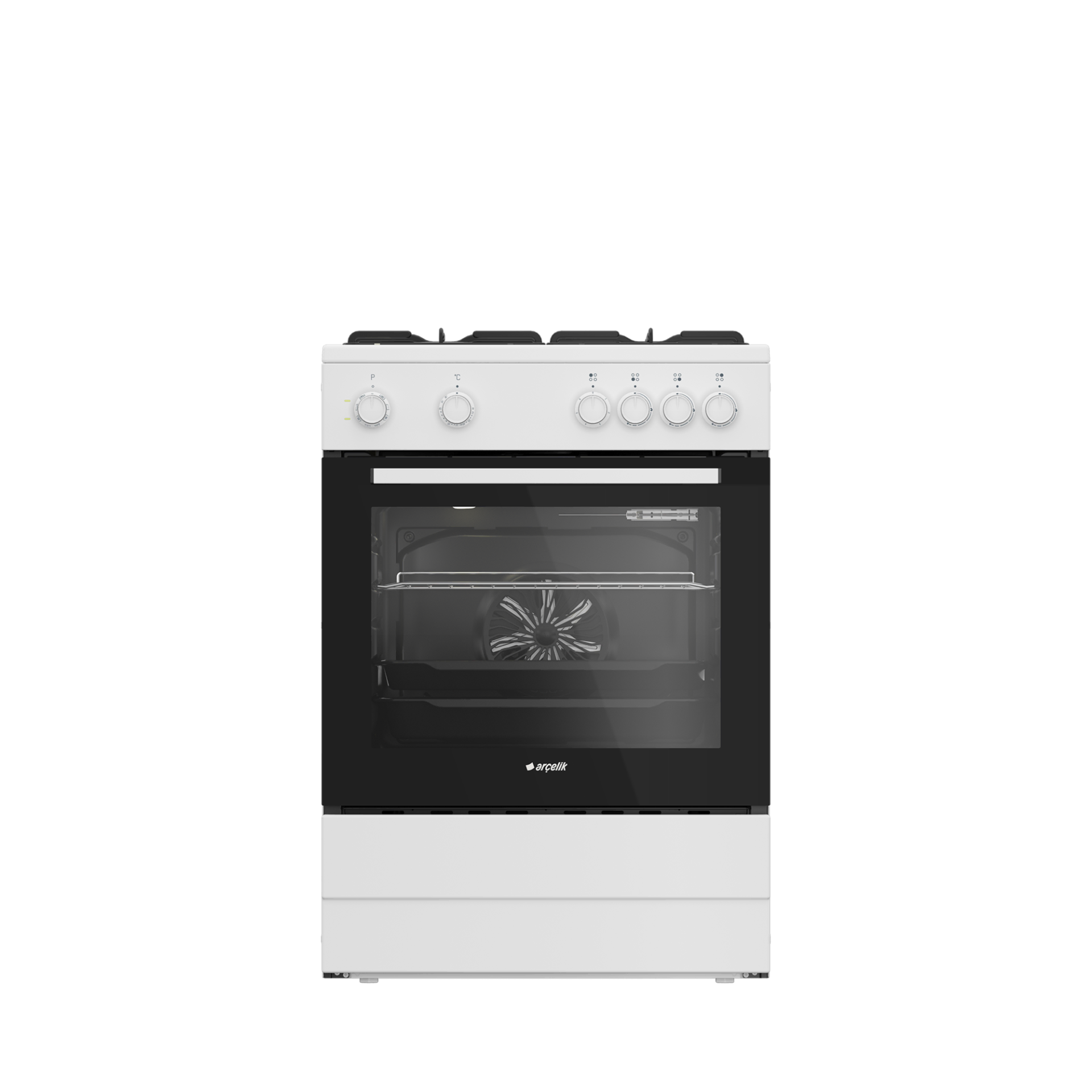 Arçelik F 8431-1 B Beyaz Ocaklı Fırın