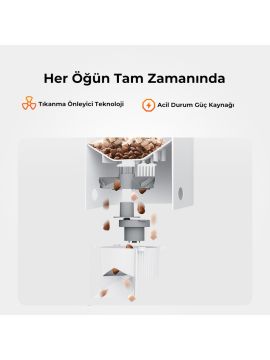 Petkit Yumshare Solo Kameralı Akıllı Mama Kabı (Resmi Distribütör Garantili)