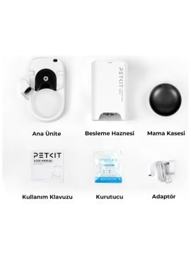 Petkit Yumshare Solo Kameralı Akıllı Mama Kabı (Resmi Distribütör Garantili)