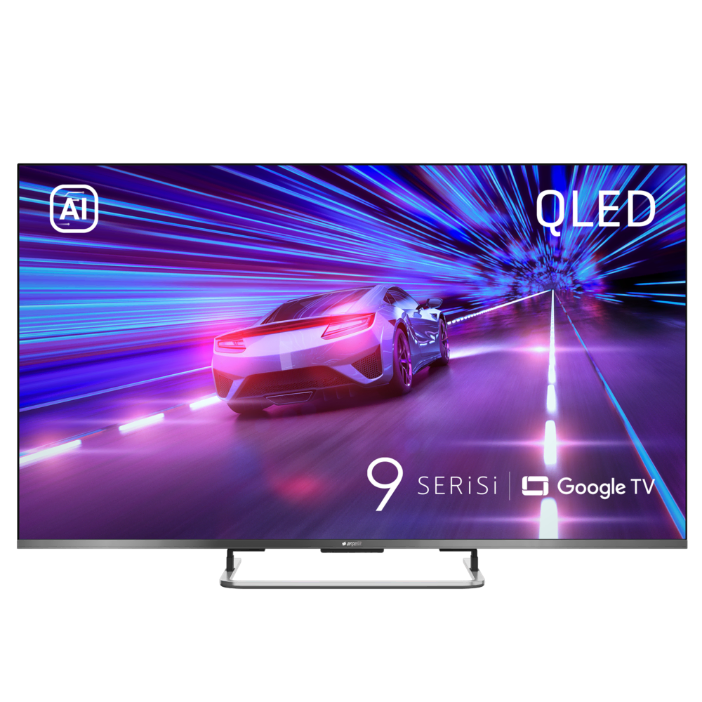 Arçelik 9 Serisi  A 955 C AI 4K Ultra HD 55'' 140 Ekran Uydu Alıcılı Google Smart QLED TV