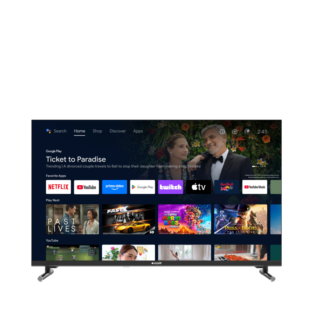 Arçelik A 632 C 4K Ultra HD 32'' 80 Ekran Uydu Alıcılı Android Smart LED TV