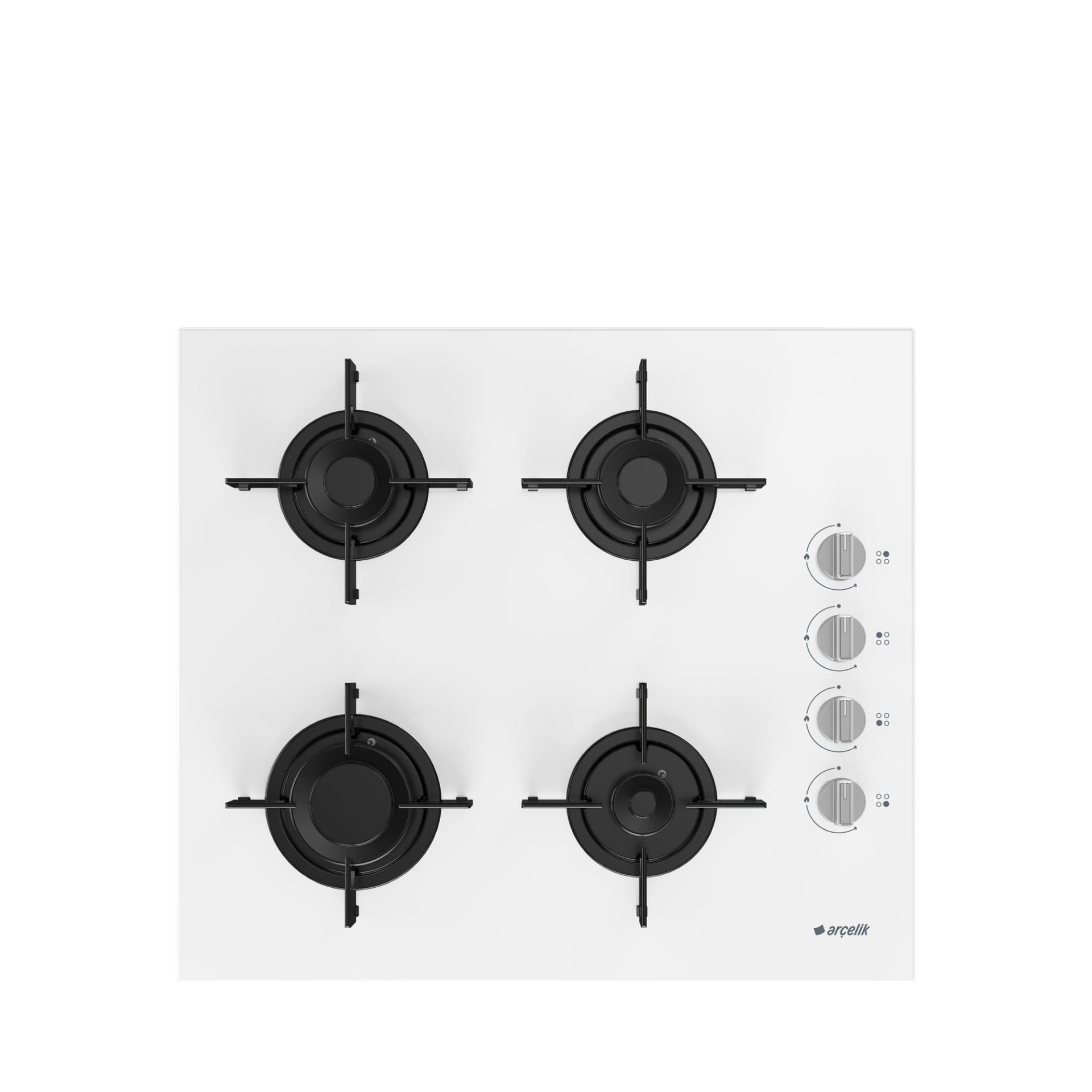 Arçelik OCD T 601-2 EB Beyaz Cam Ankastre Ocak