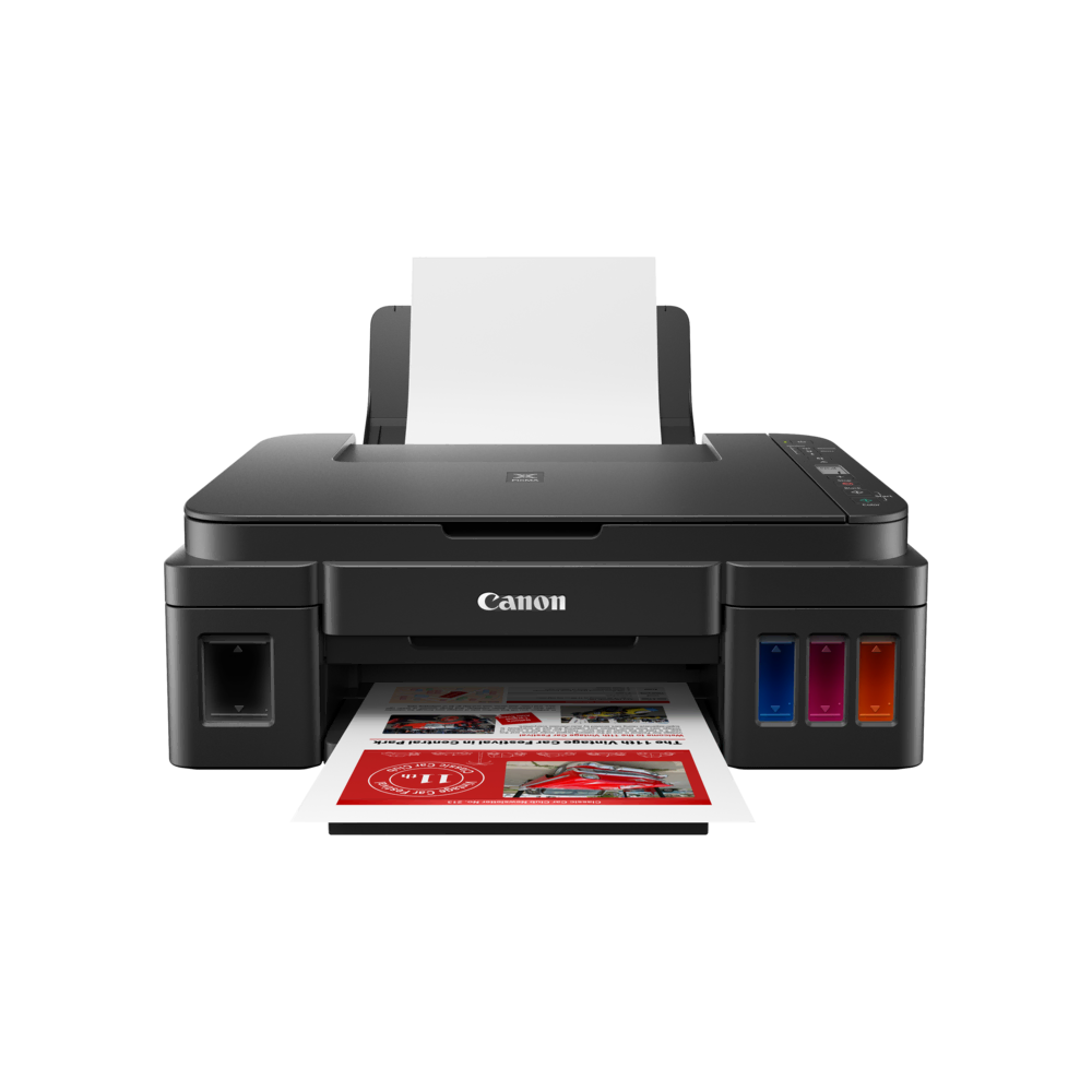 Canon Pixma G3410 Wi-Fi + Tarayıcı + Fotokopi Renkli Çok Fonksiyonlu Tanklı Yazıcı