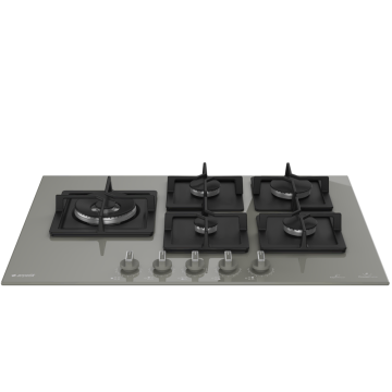 Arçelik OCD K 752-2 DWKYG Wok Gözlü Gri Cam Ankastre Ocak