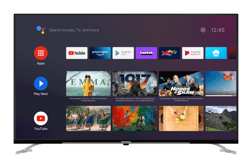Grundig Munich 43 GFF 6970 B Full HD 43'' 109 Ekran Uydu Alıcılı Android Smart LED TV