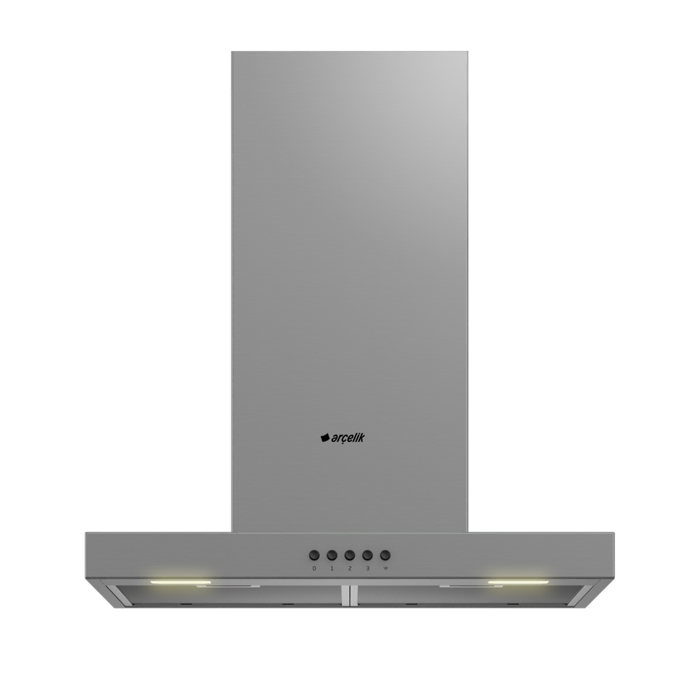 Arçelik ADT 606 I Duvar Tipi Inox Ankastre Davlumbaz