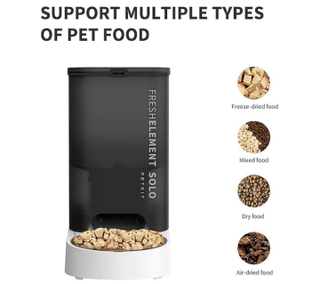 Petkit Fresh Element Solo Gri Akıllı Besleme Ünitesi (Resmi Distribütör Garantili)