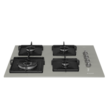 Arçelik OCD K 651 EWG Wok Gözlü Gri Cam Ankastre Ocak